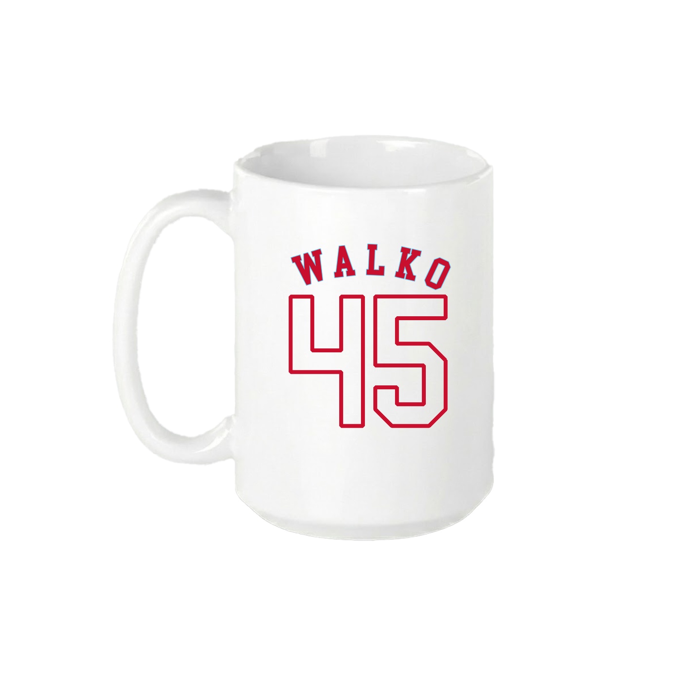15oz Coffee Mug — Shirsey Arch in White