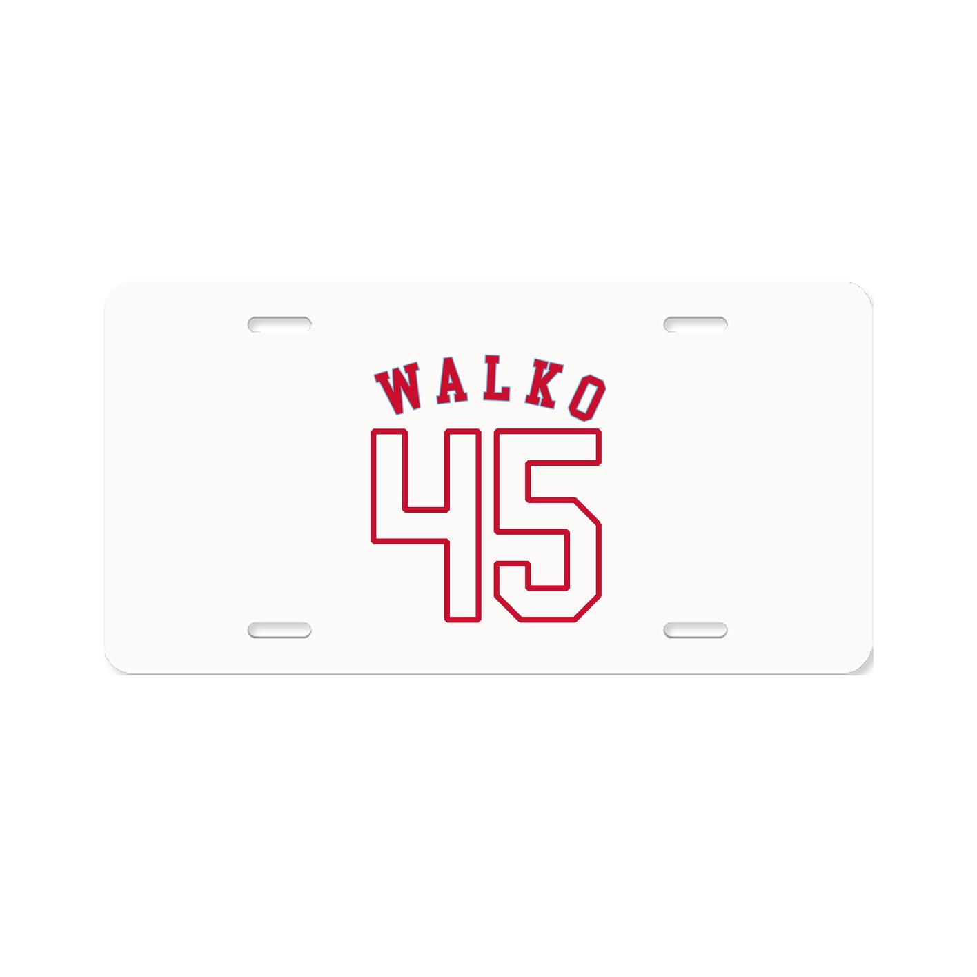 License Plate — Shirsey Arch in Classic