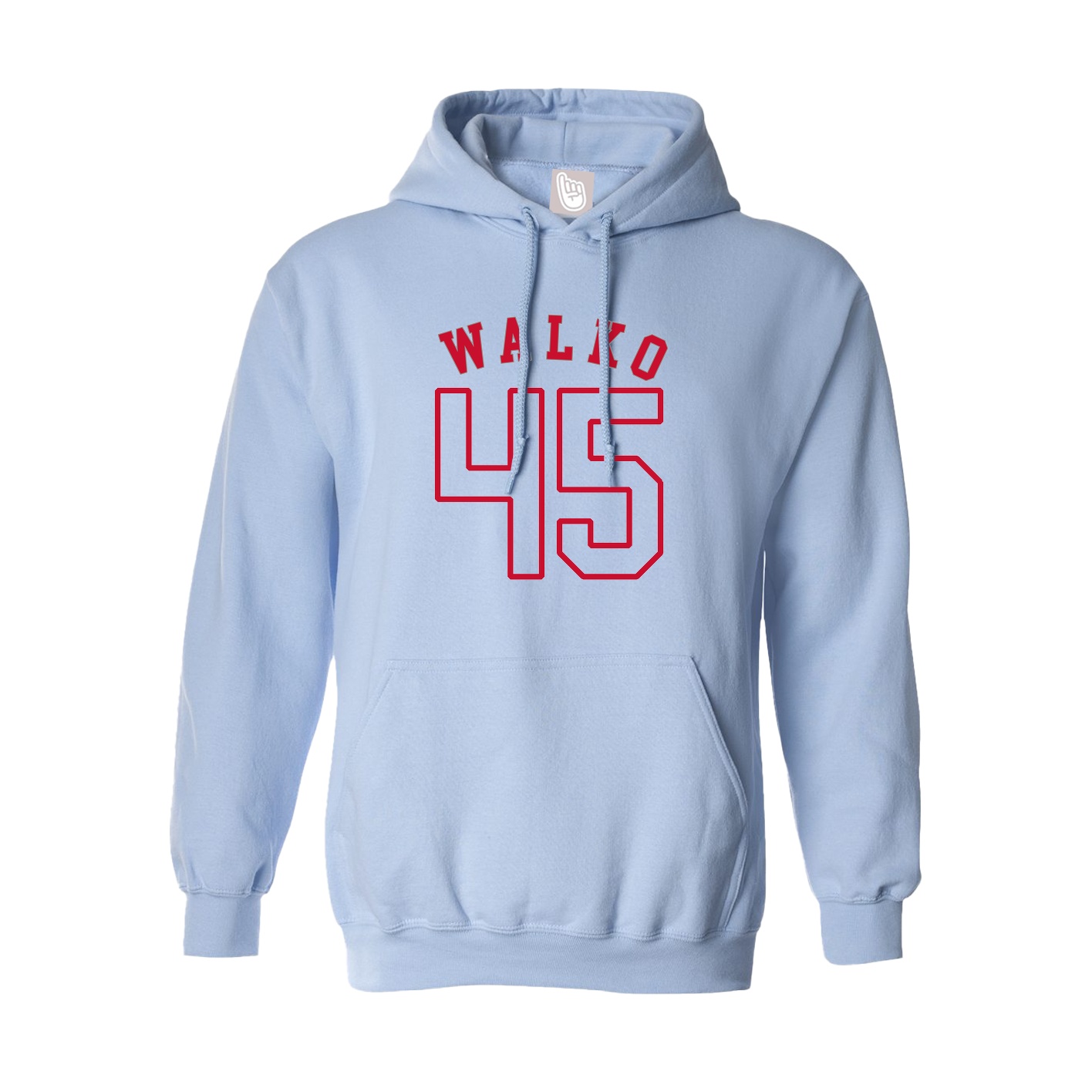 Hoodie — Shirsey Arch in Light Blue