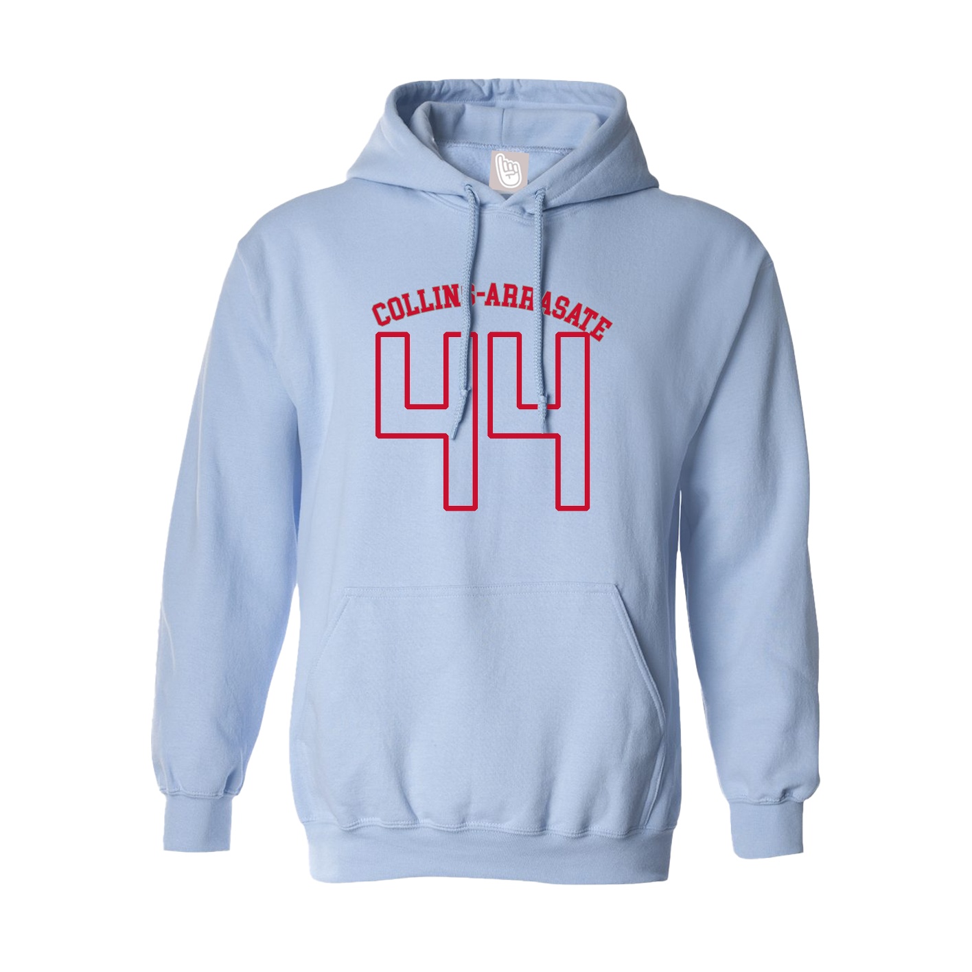 Hoodie — Shirsey Arch in Light Blue