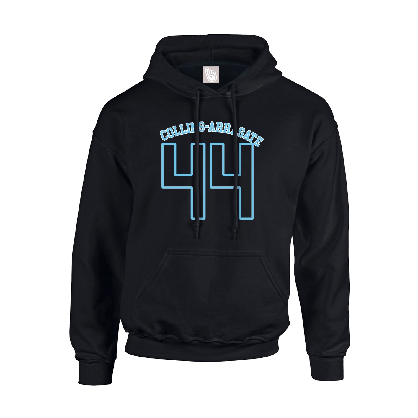 Youth Hoodie — Shirsey Arch in Black