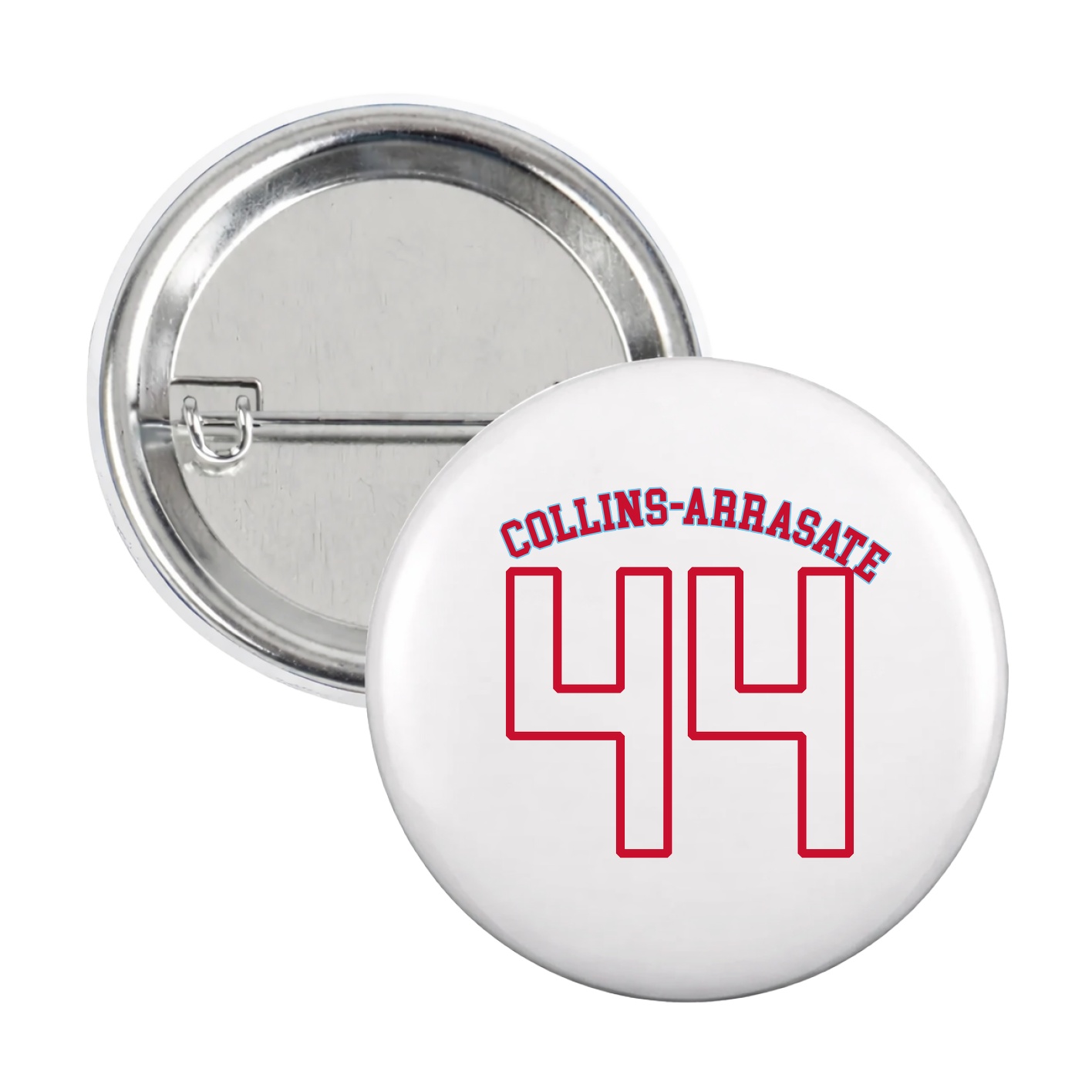 Game Day Button — Shirsey Arch in White