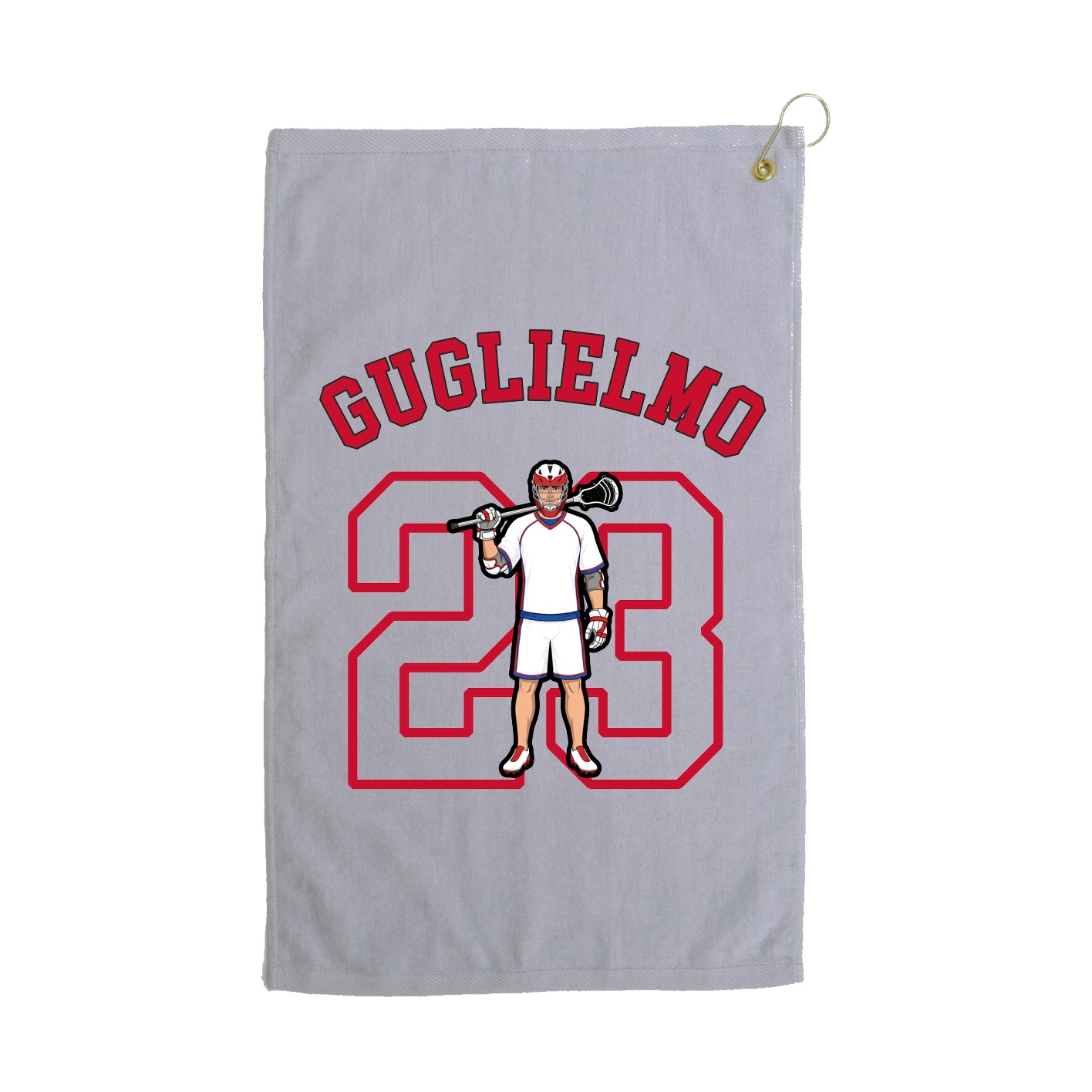 Golf Towel — Shirsey Arch in Grey