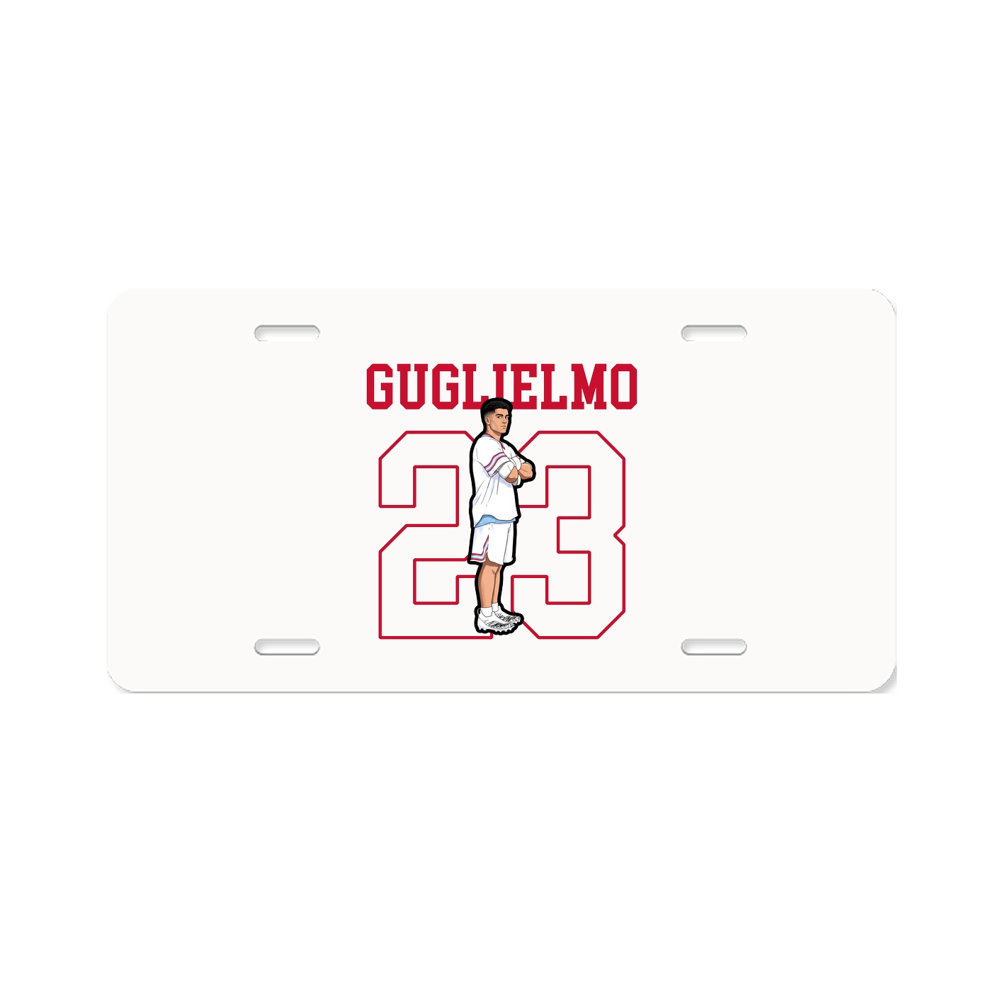 License Plate — Shirsey in Classic