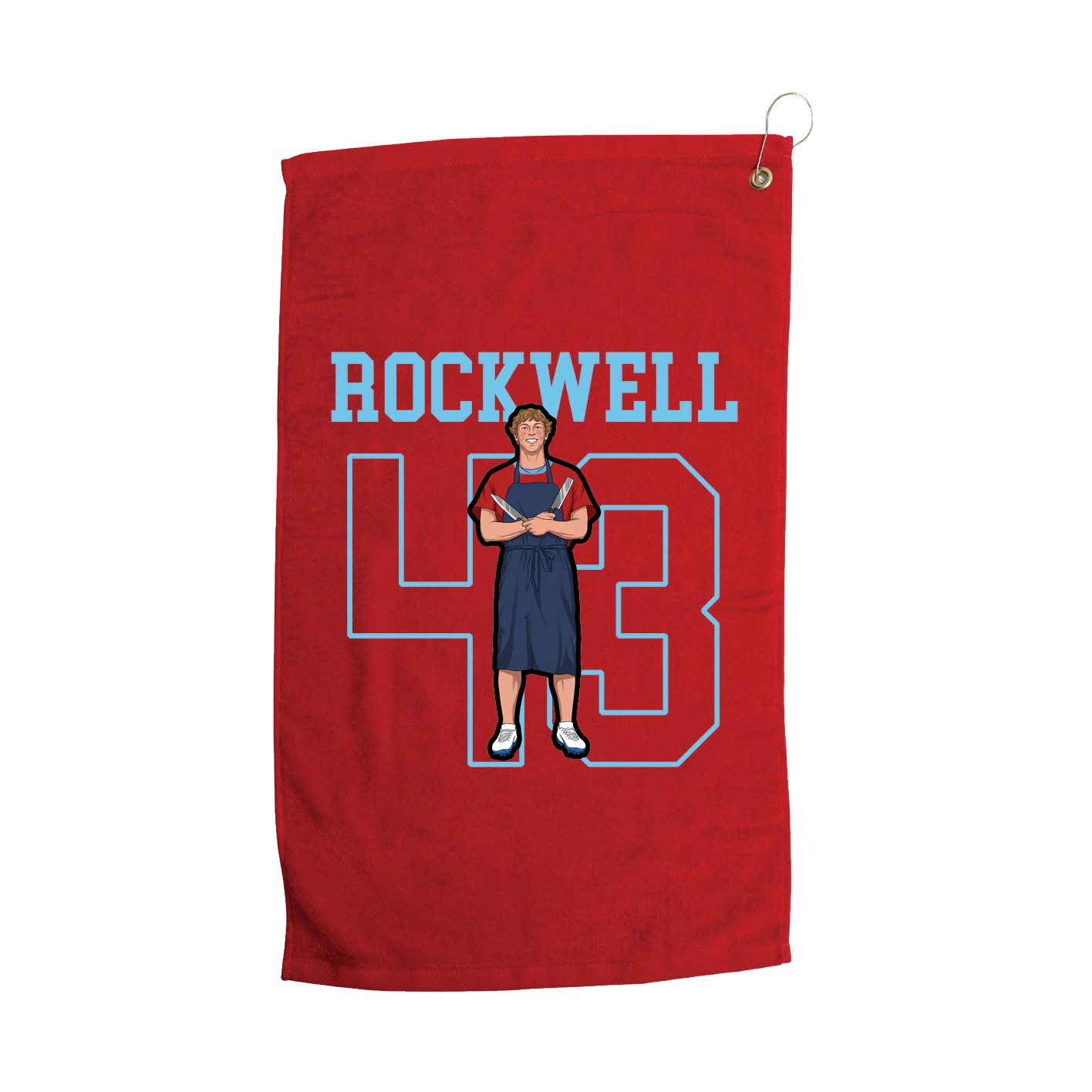 Golf Towel — Shirsey in Red