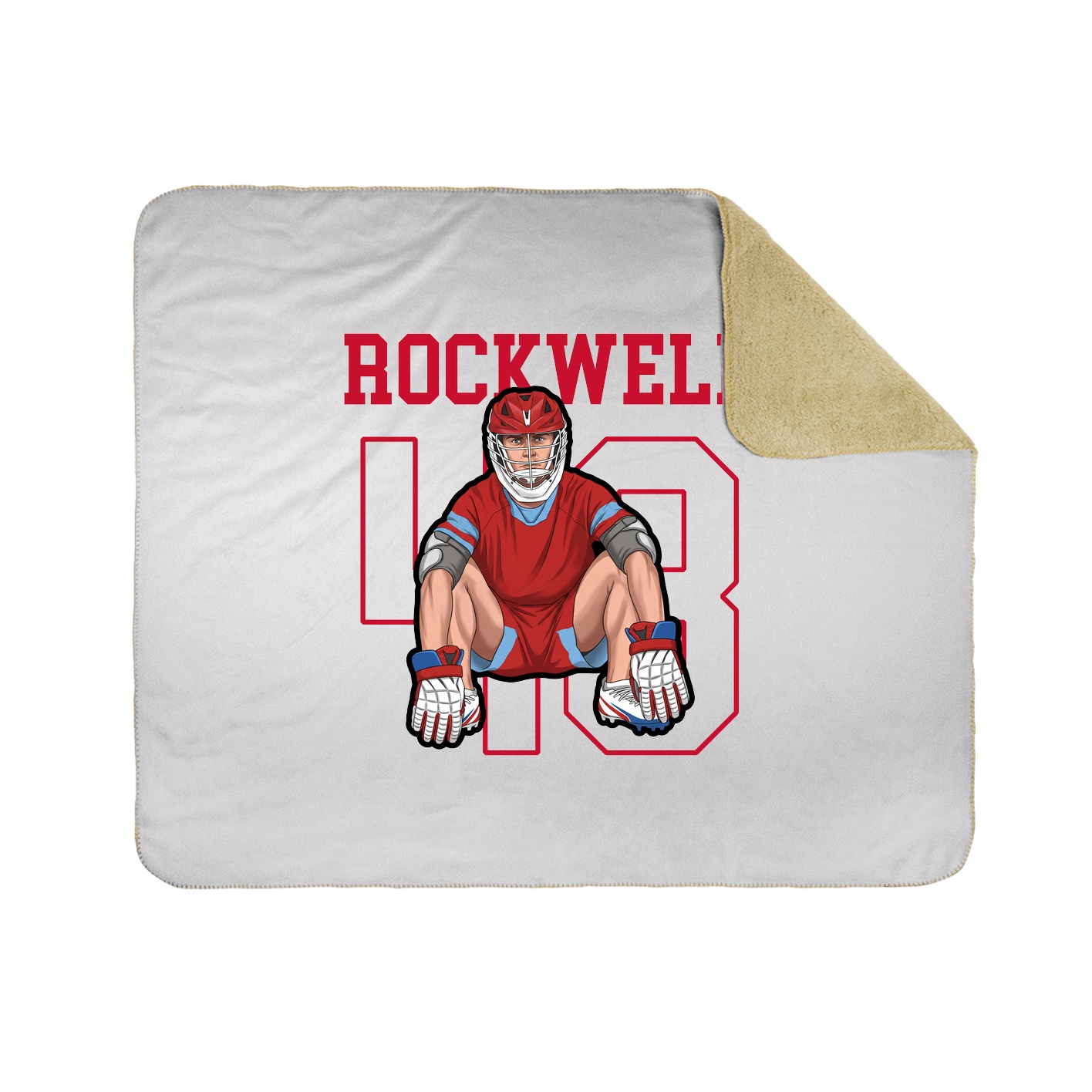 50x60 Sherpa Lined Throw Blanket