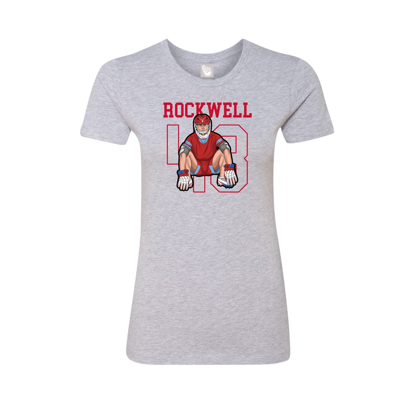 Fitted Women's Tee — Shirsey in Grey