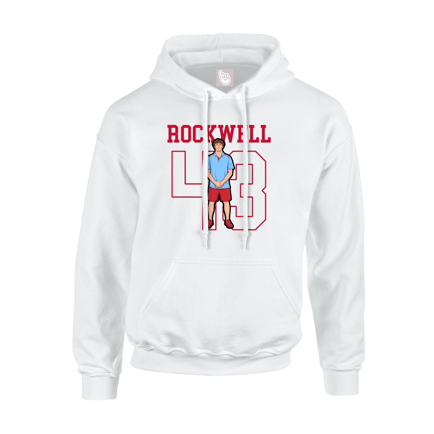 Youth Hoodie — Shirsey in White