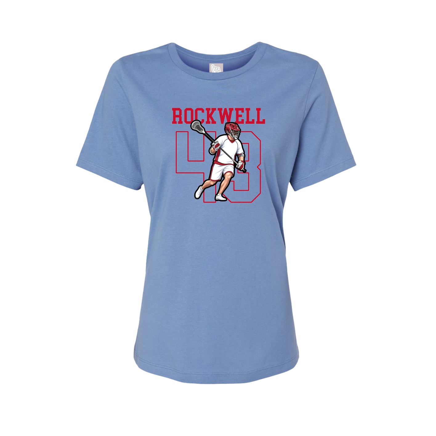 Fitted Women's Tee — Shirsey in Powder Blue