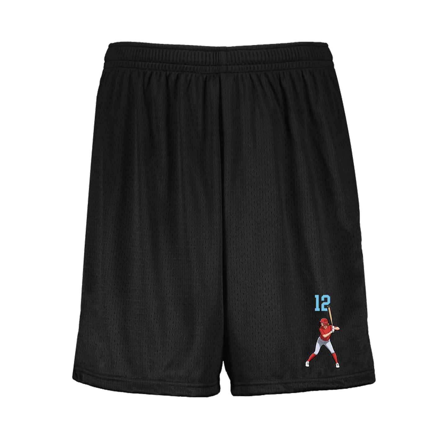 Shorts — Number Top in Black