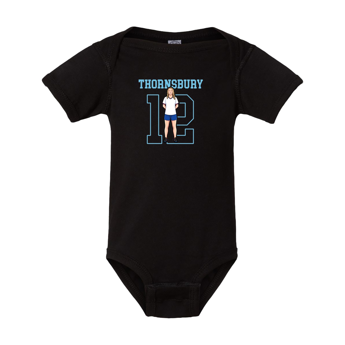 Baby Onesie — Shirsey in Black