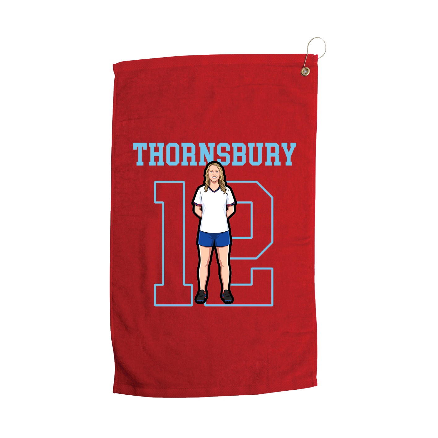 Golf Towel — Shirsey in Red