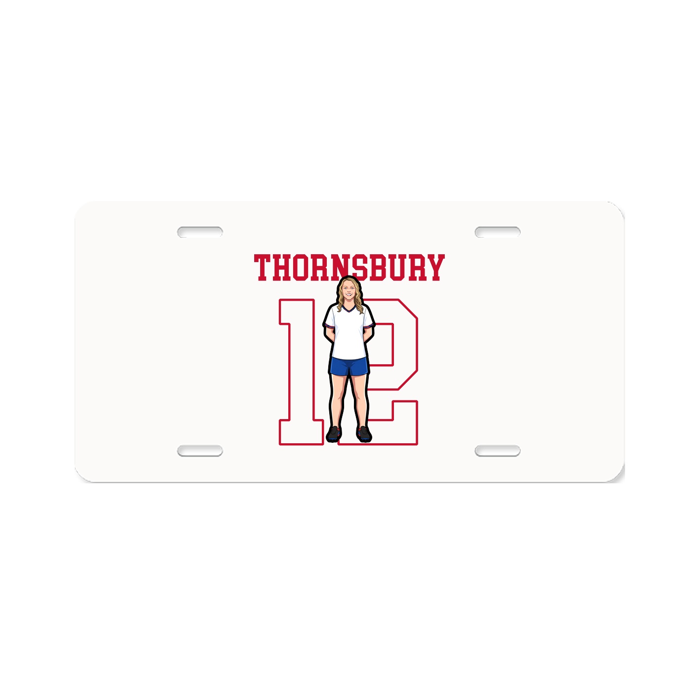License Plate — Shirsey in Classic