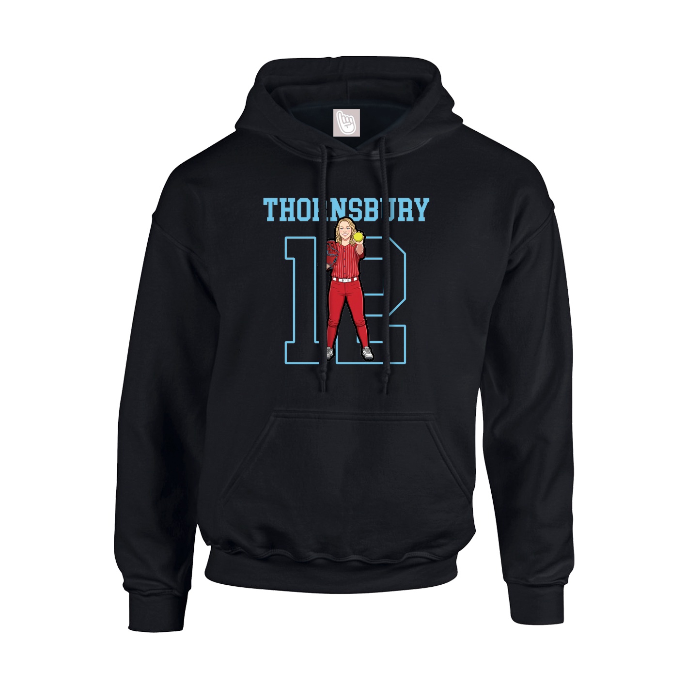 Youth Hoodie — Shirsey in Black