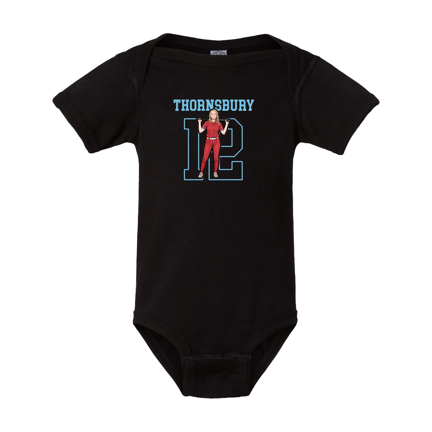 Baby Onesie — Shirsey in Black