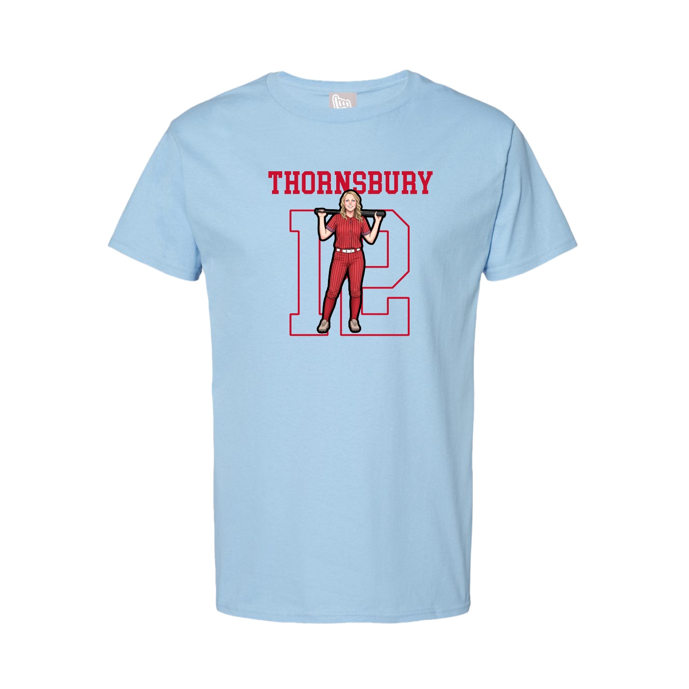 Youth Tee — Shirsey in Light Blue