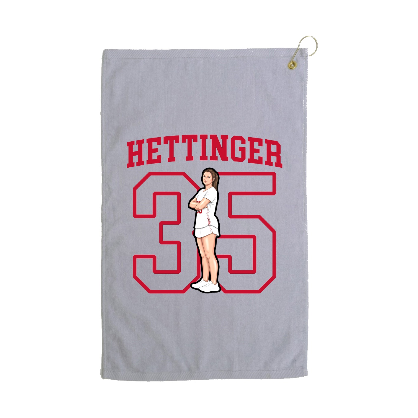 Golf Towel — Shirsey in Grey