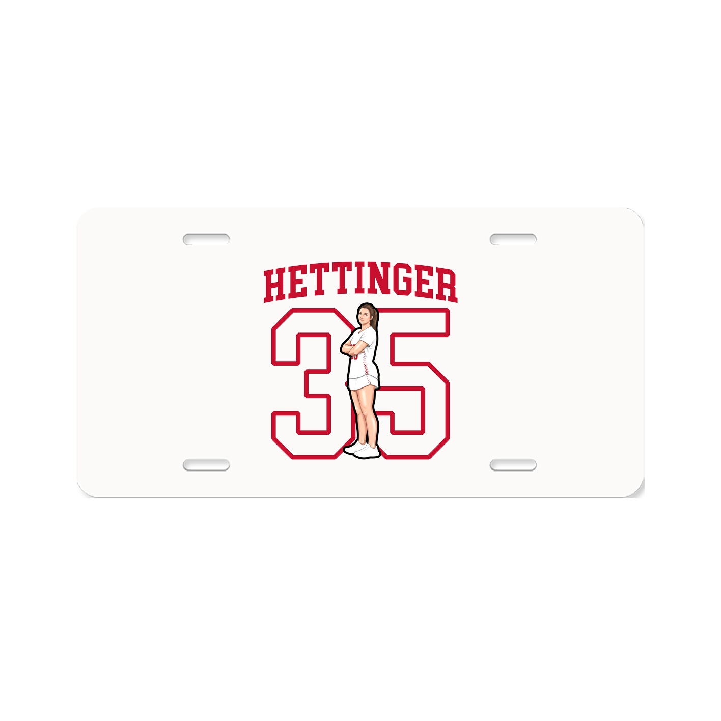 License Plate — Shirsey in Classic