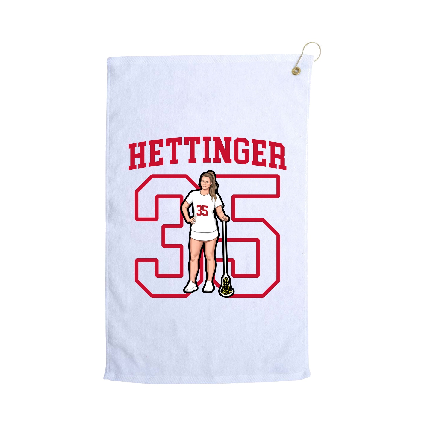 Golf Towel — Shirsey in White