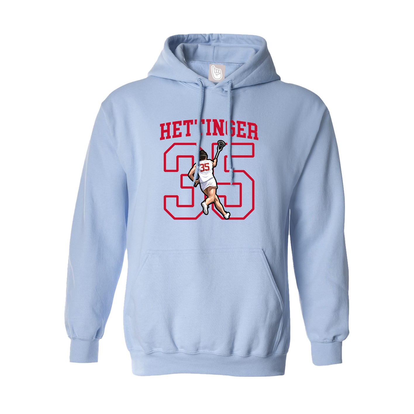 Hoodie — Shirsey in Light Blue