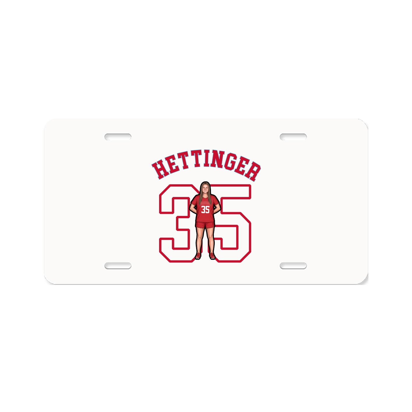 License Plate — Shirsey Arch in Classic