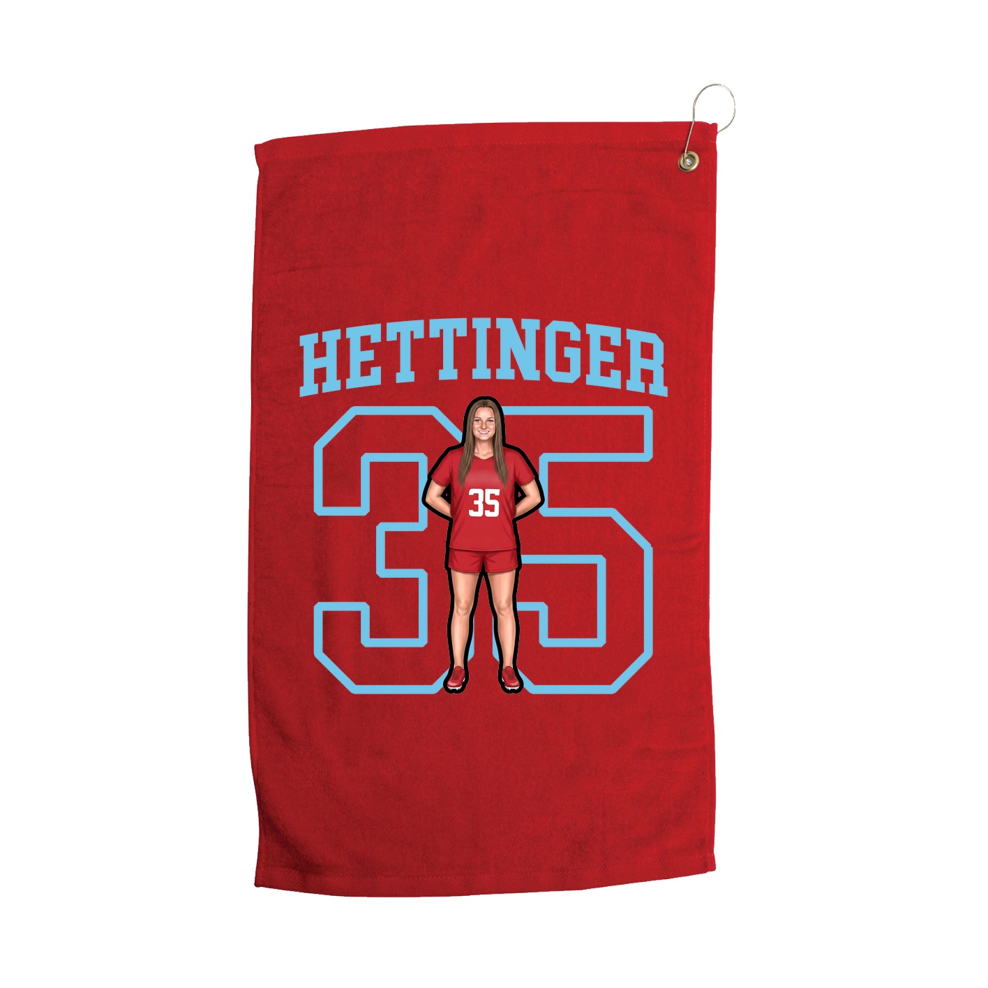 Terry Velour Golf Towel
