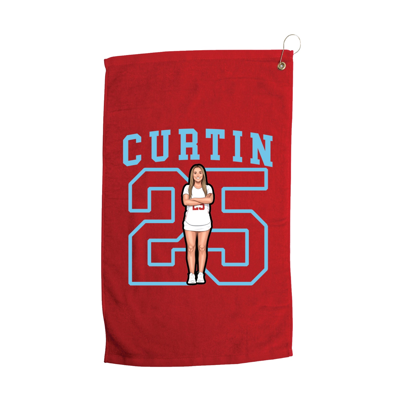 Golf Towel — Shirsey in Red