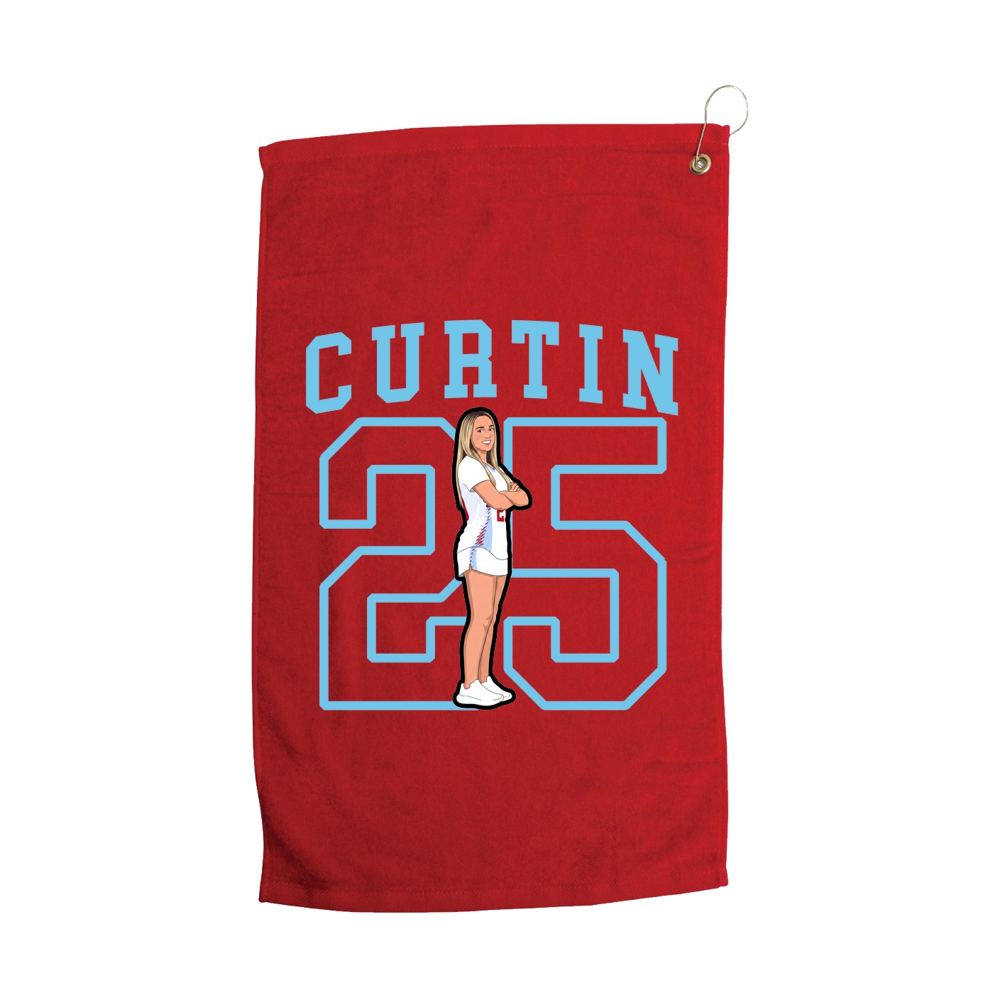 Golf Towel — Shirsey in Red