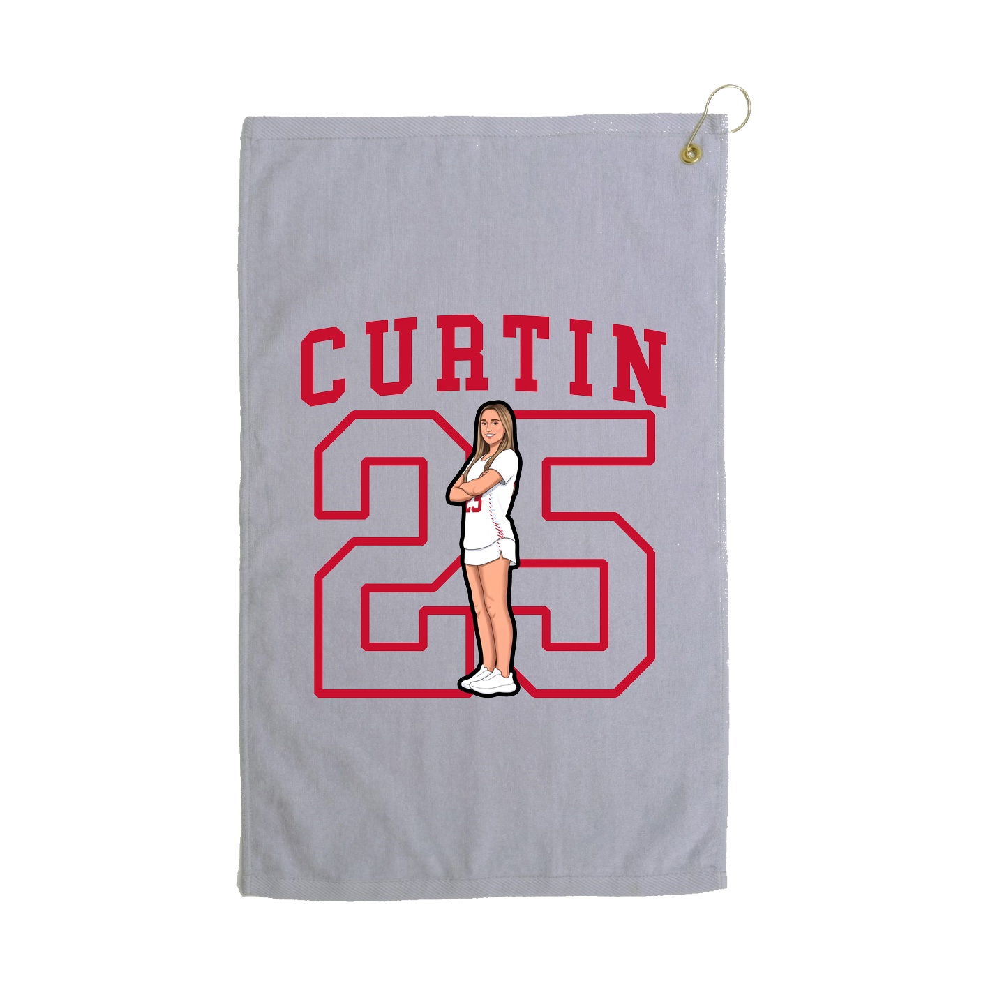 Golf Towel — Shirsey in Grey