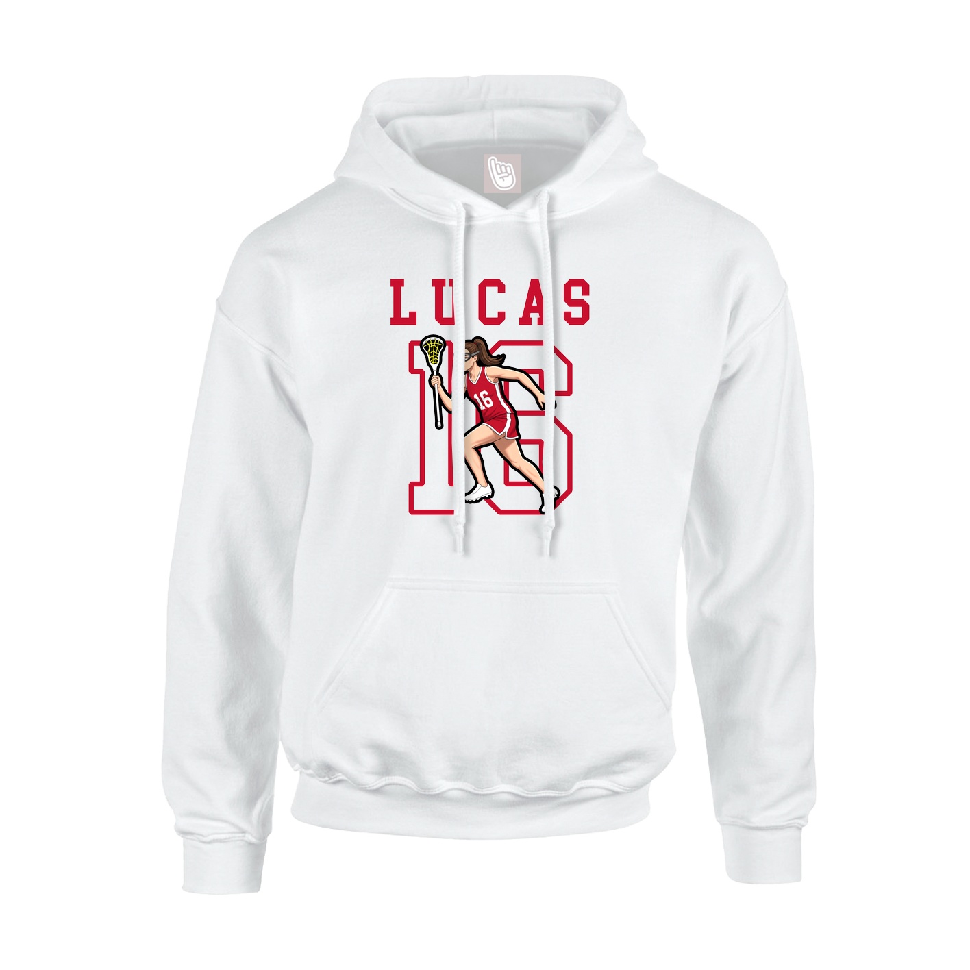 Youth Hoodie — Shirsey in White