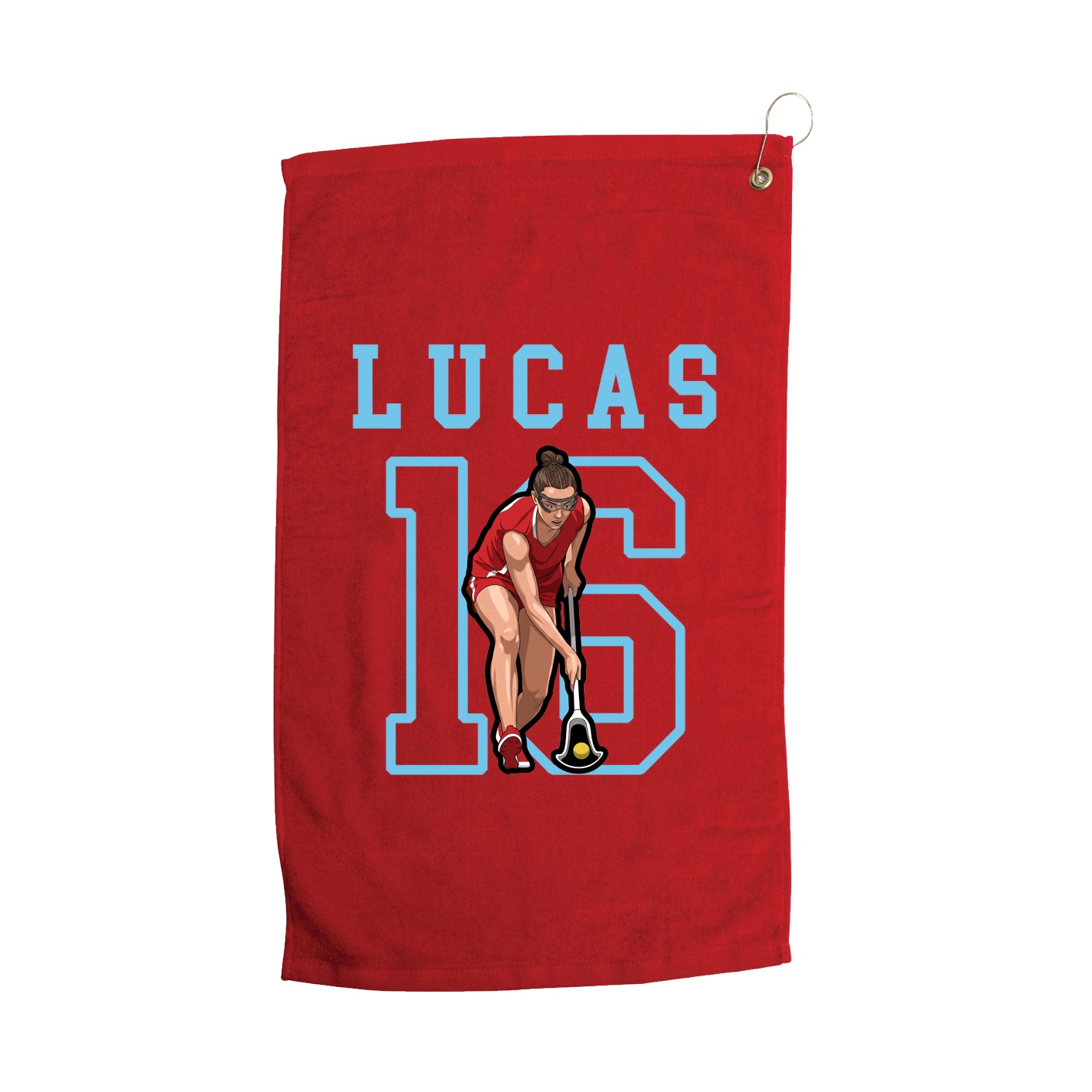 Golf Towel — Shirsey in Red