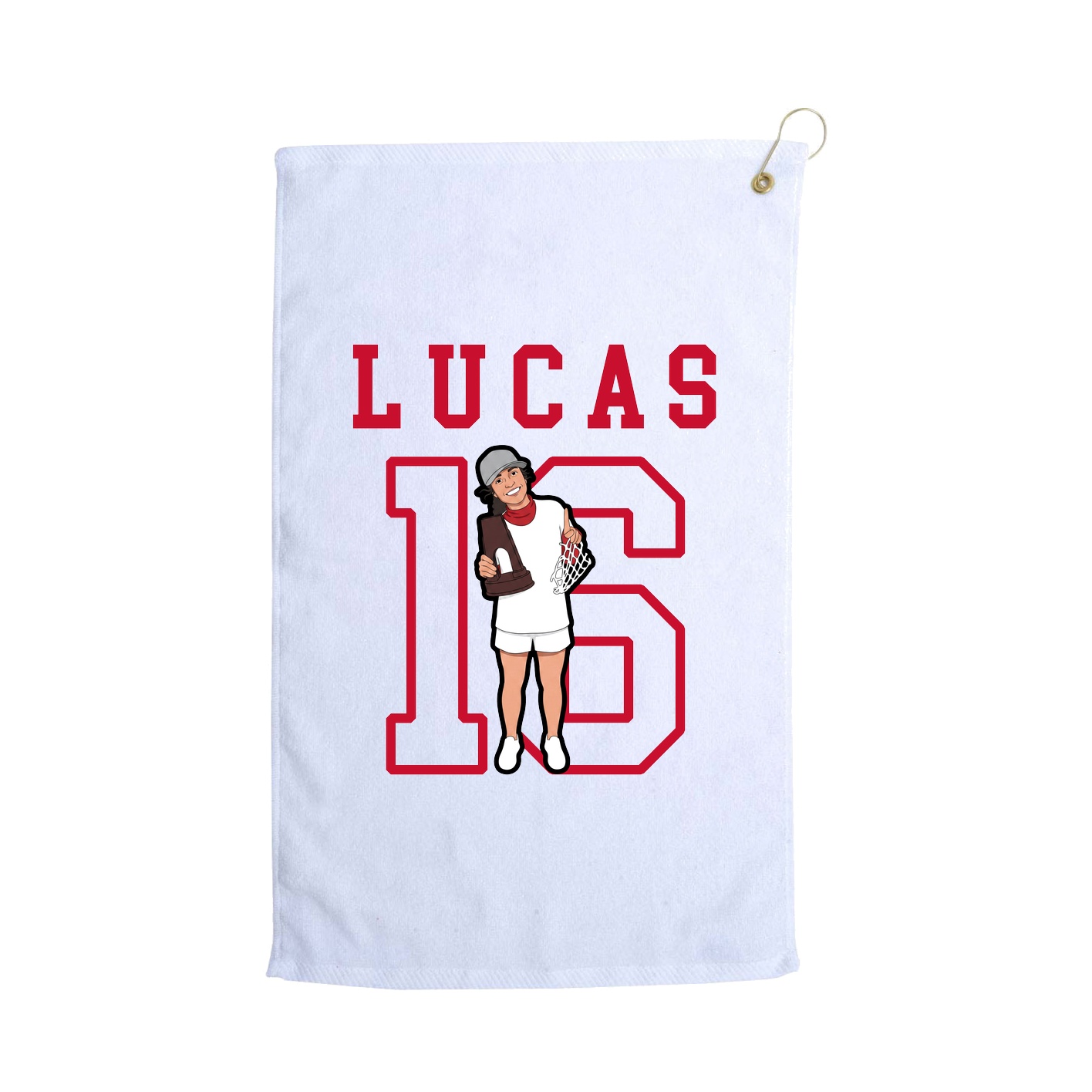 Golf Towel — Shirsey in White
