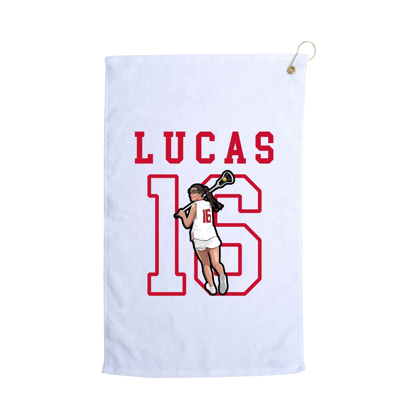Golf Towel — Shirsey in White