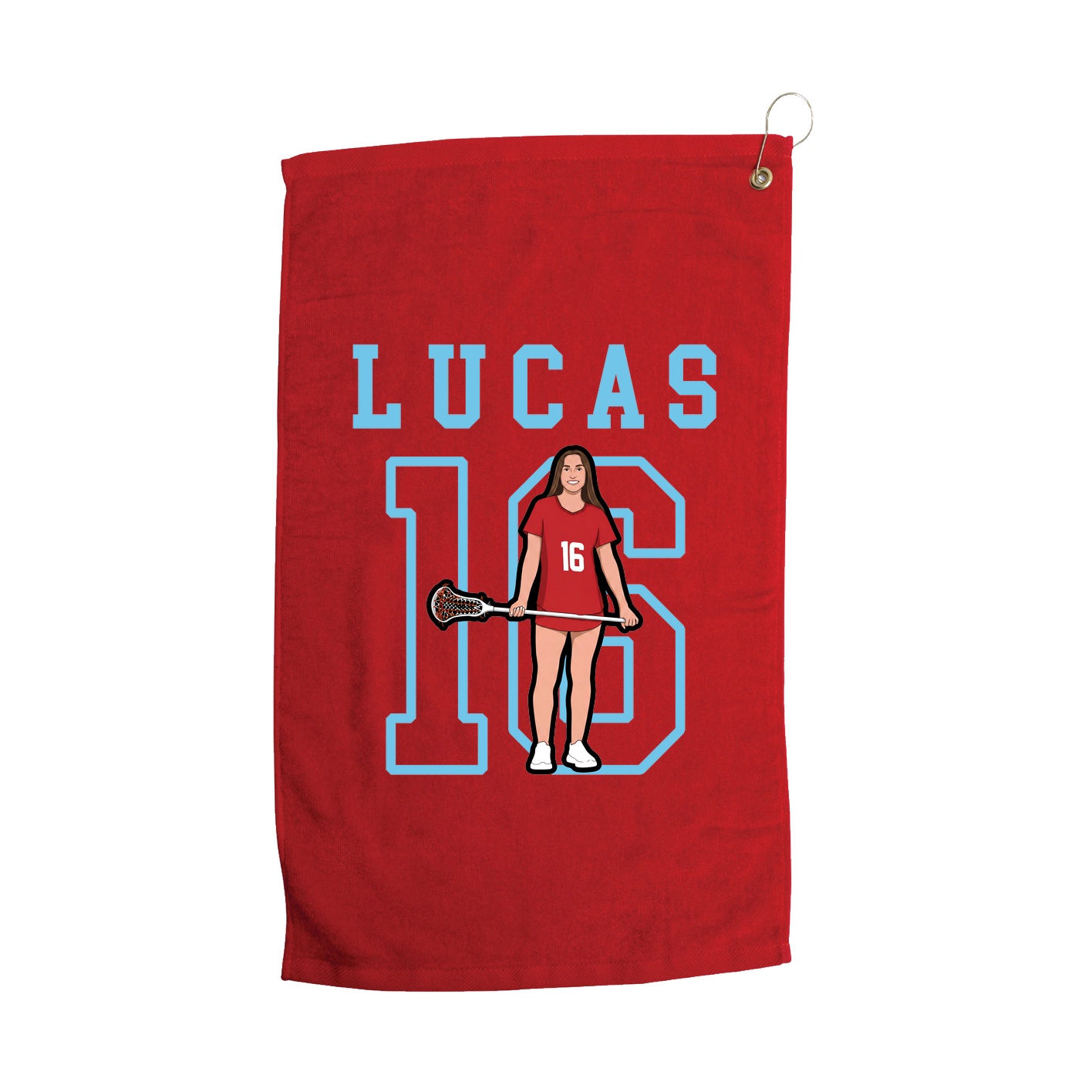 Golf Towel — Shirsey in Red