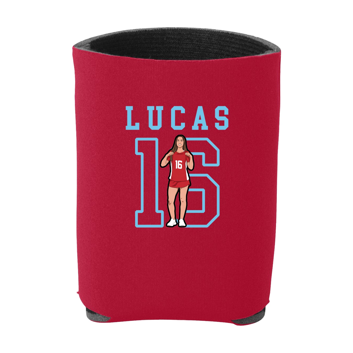 Can Holder — Shirsey in Red