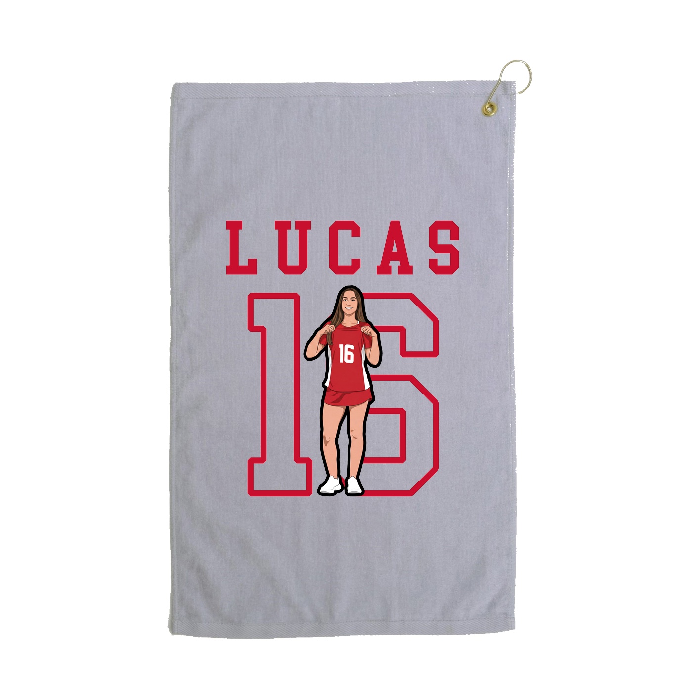 Golf Towel — Shirsey in Grey