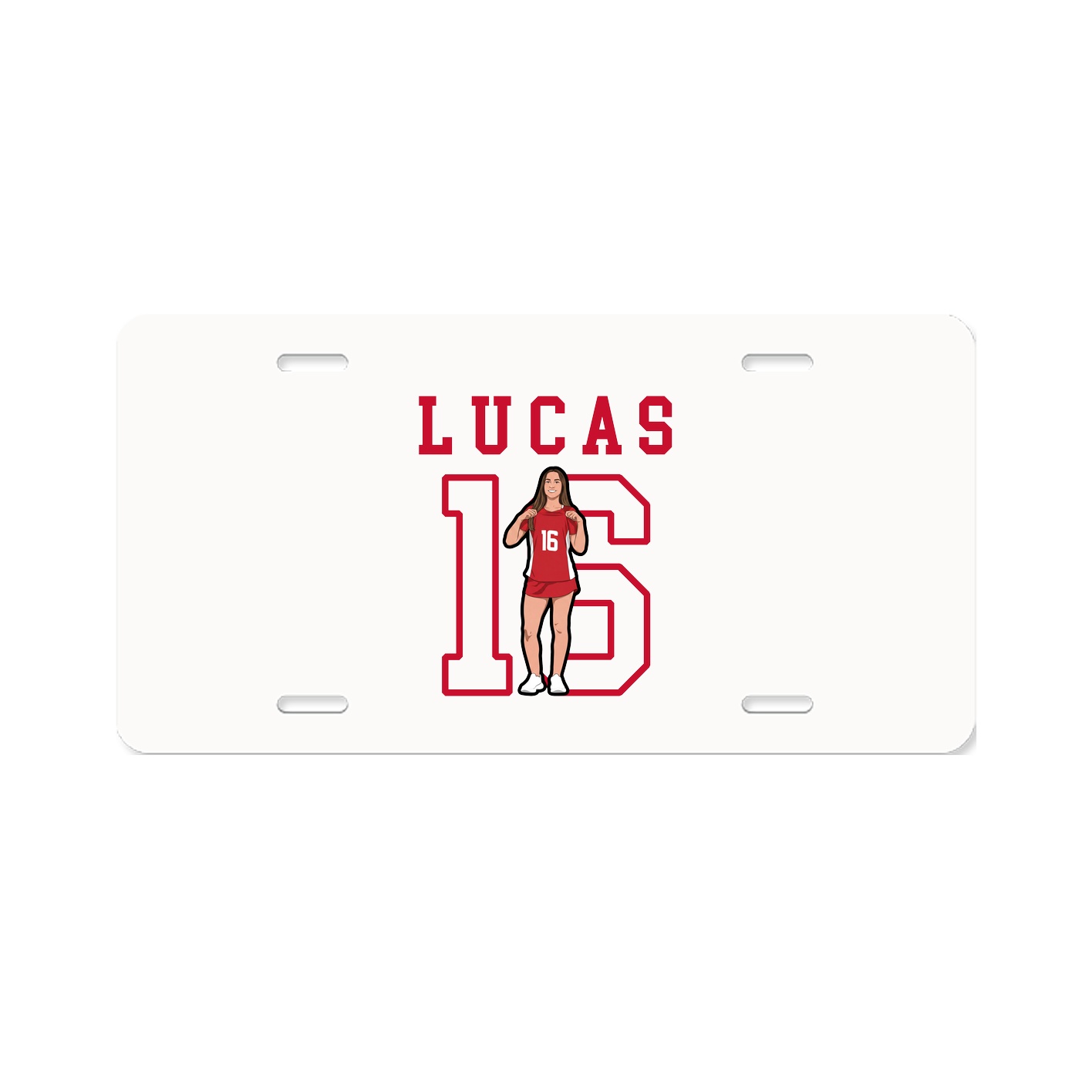 License Plate — Shirsey in Classic