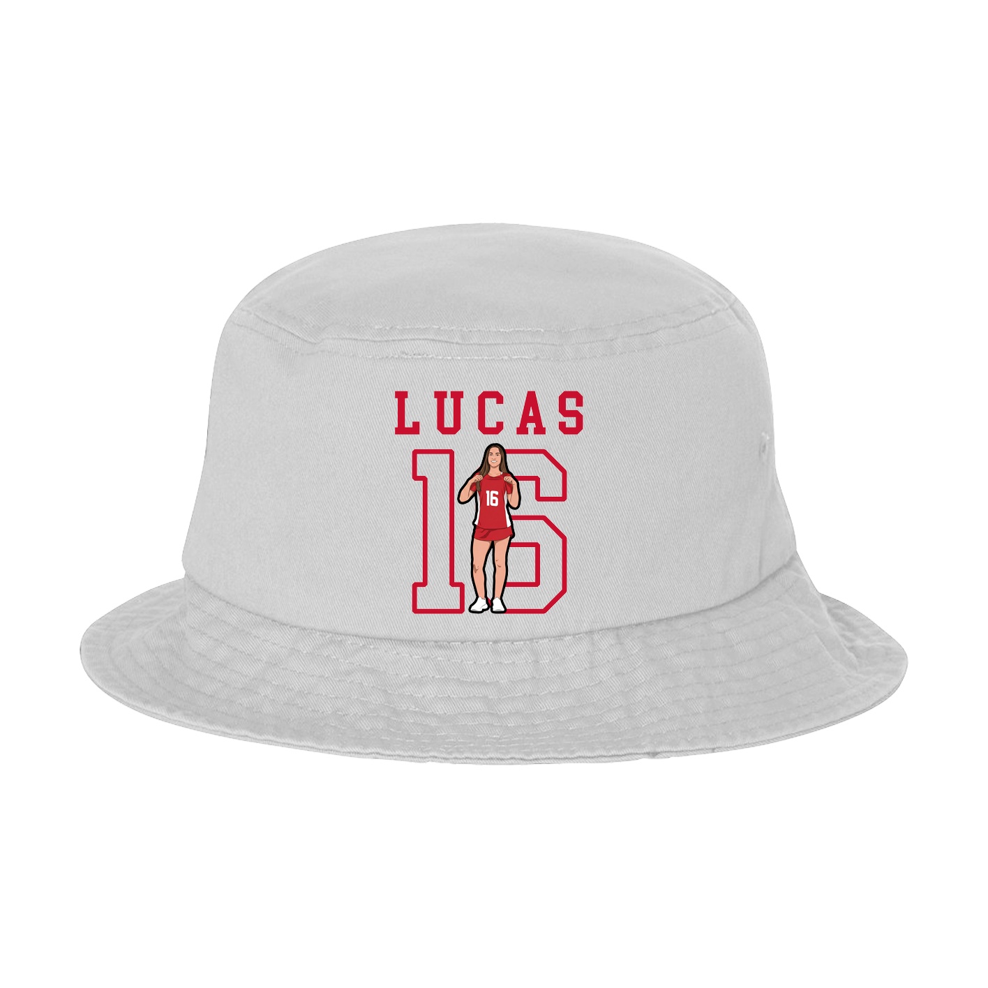 Bucket Cap — Shirsey in White