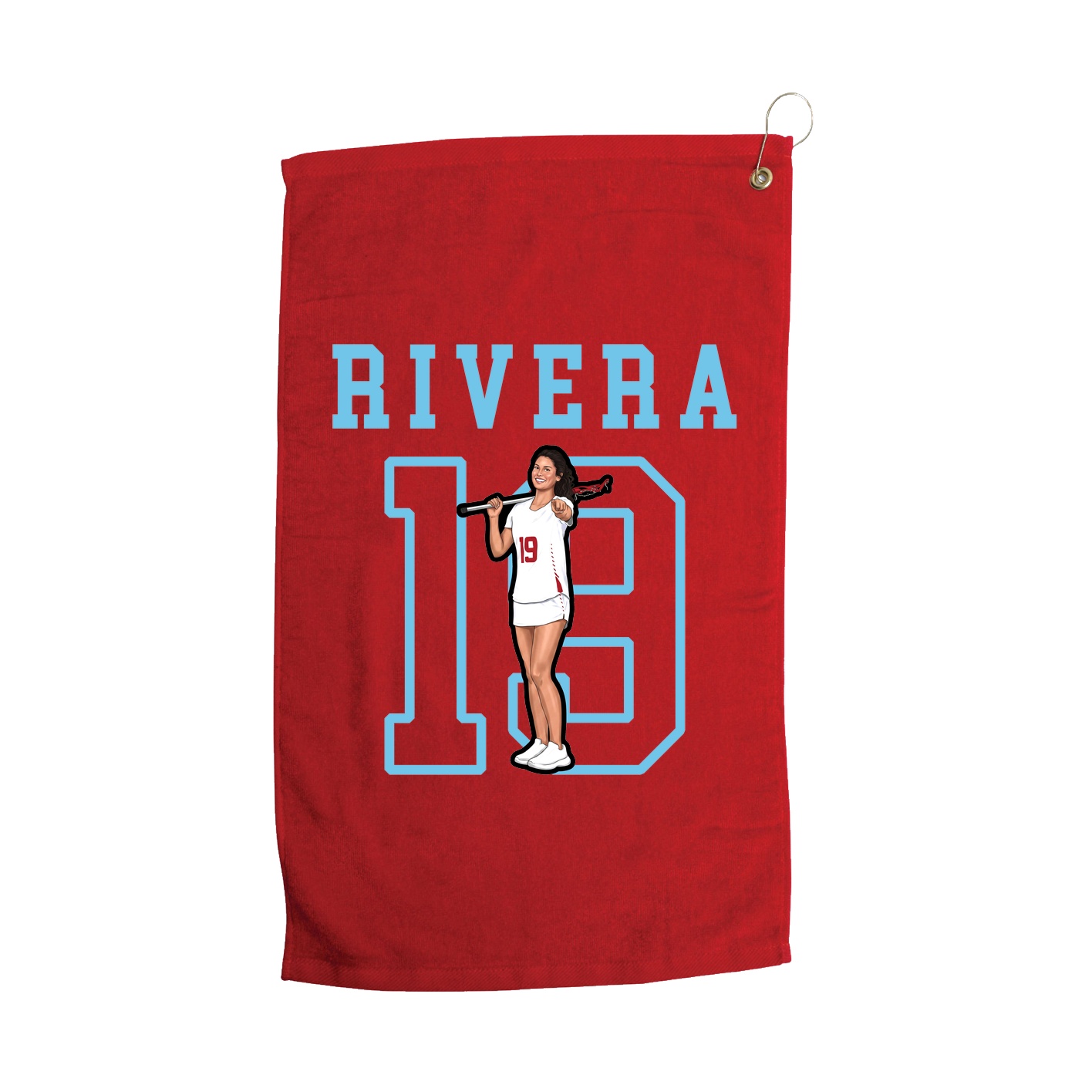 Golf Towel — Shirsey in Red