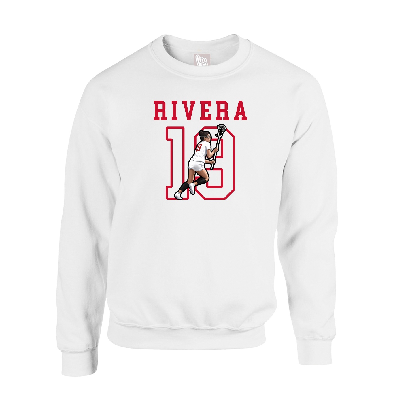 Fleece Crew — Shirsey in White