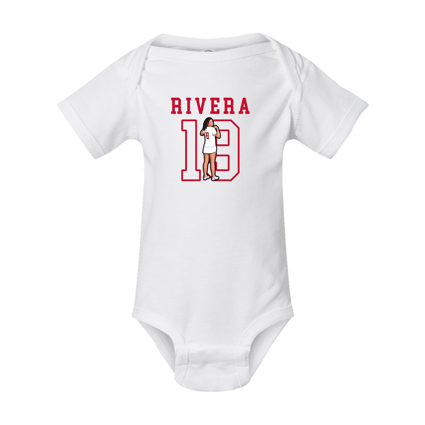 Baby Onesie — Shirsey in White