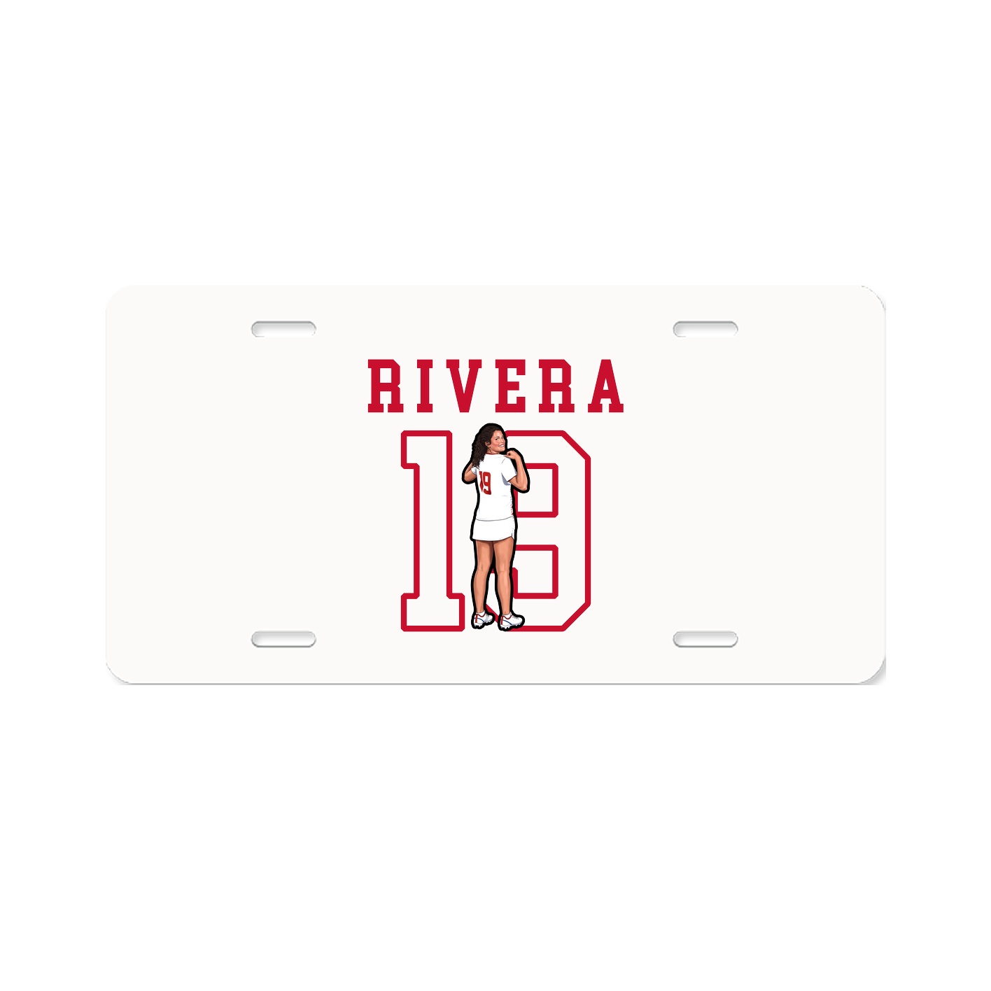 License Plate — Shirsey in Classic