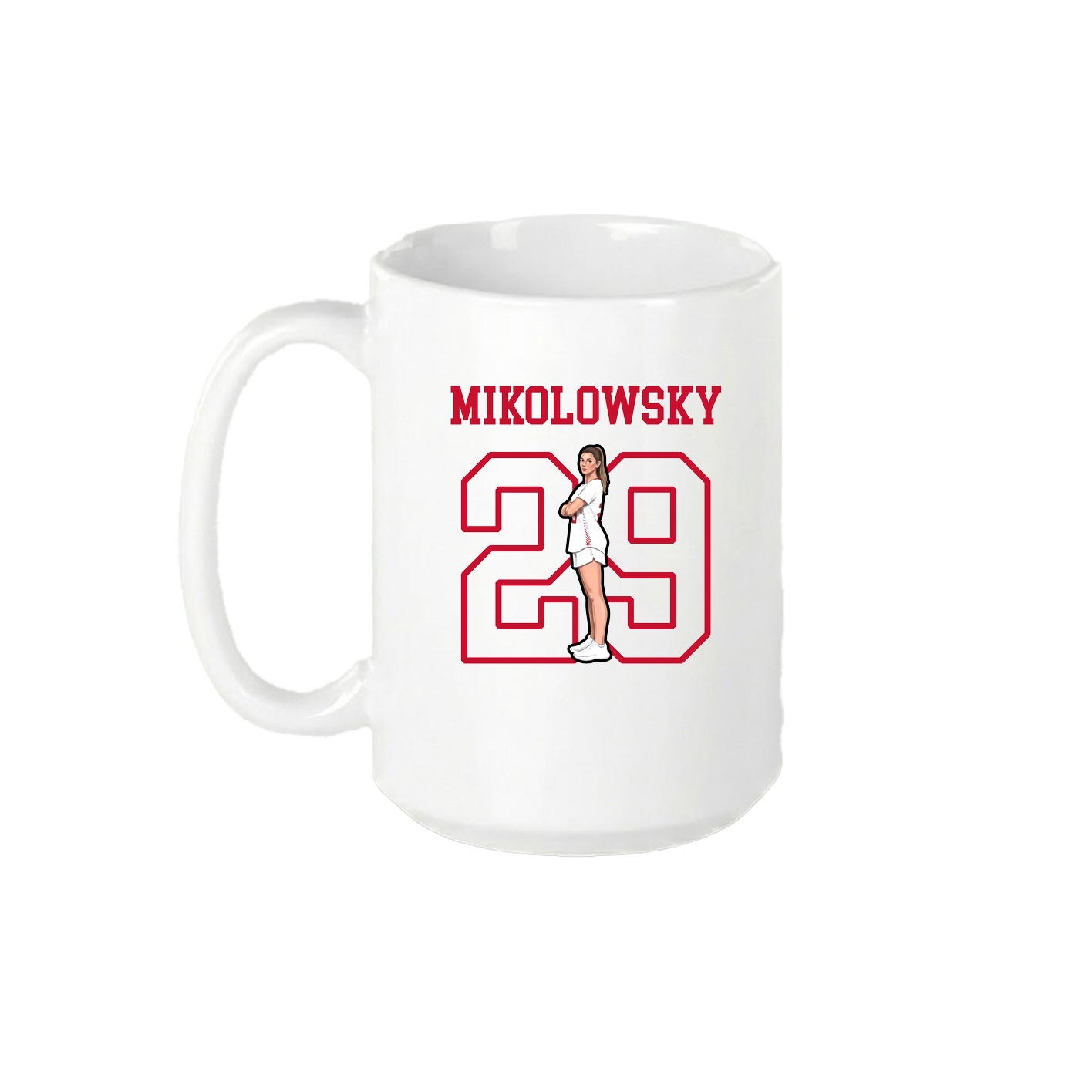 15oz Coffee Mug — Shirsey in White