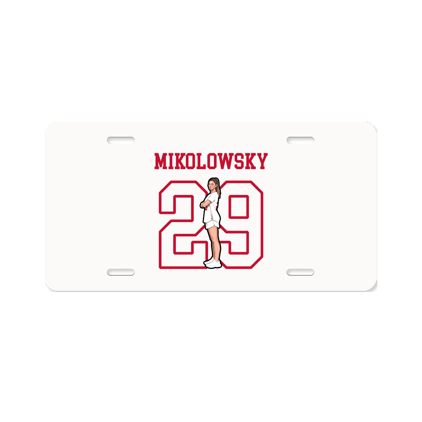 License Plate — Shirsey in Classic