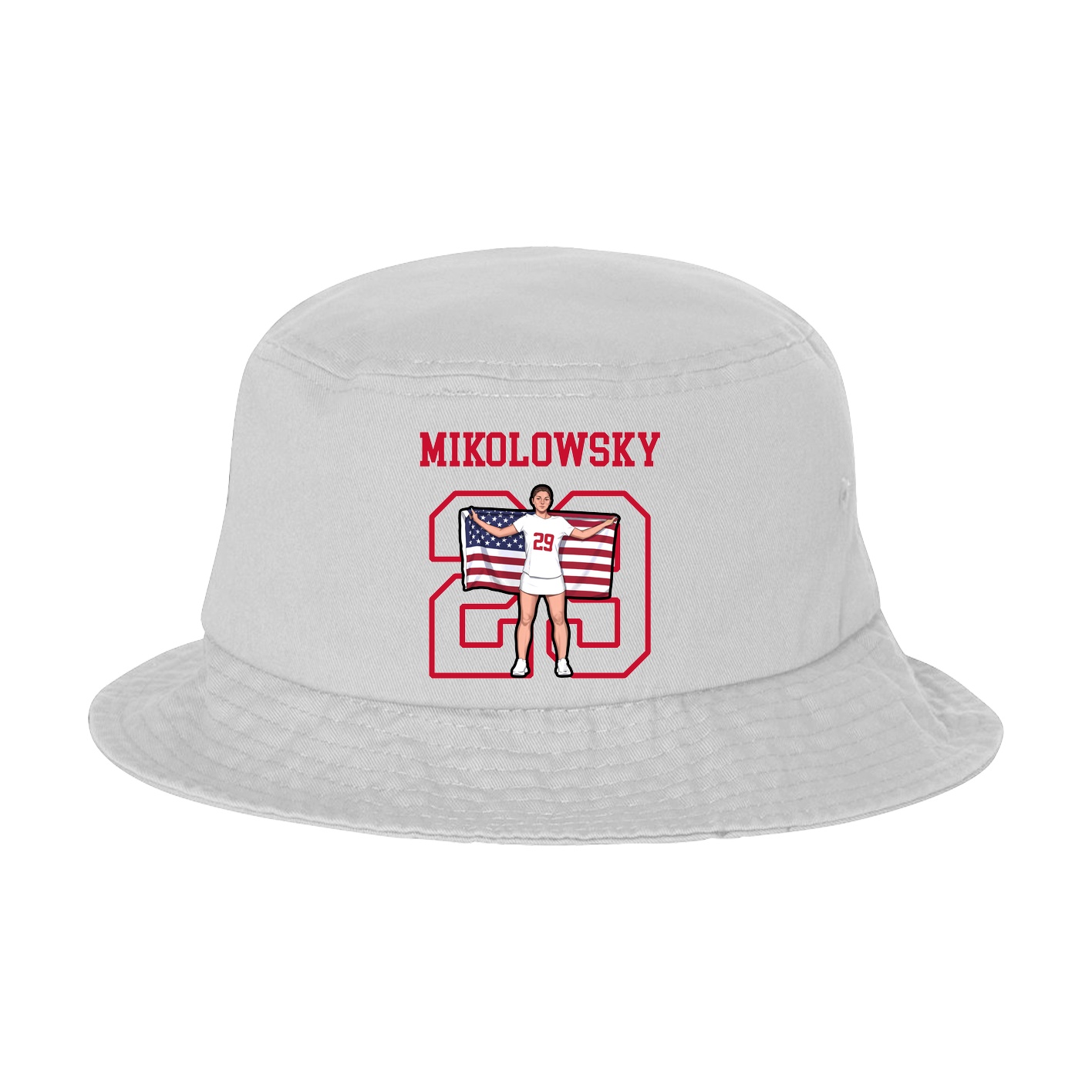Bucket Cap — Shirsey in White