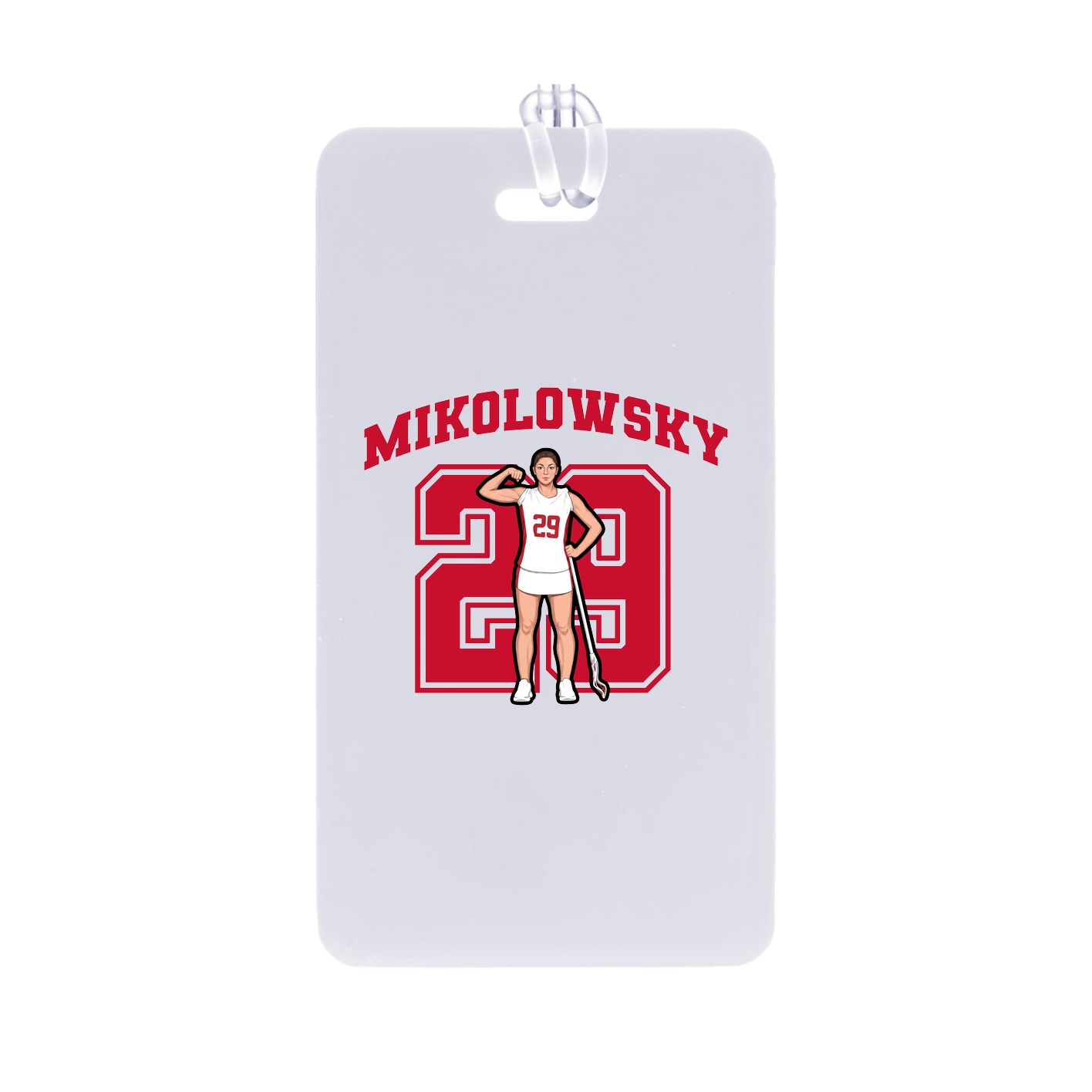Bag Tag — Number in Classic