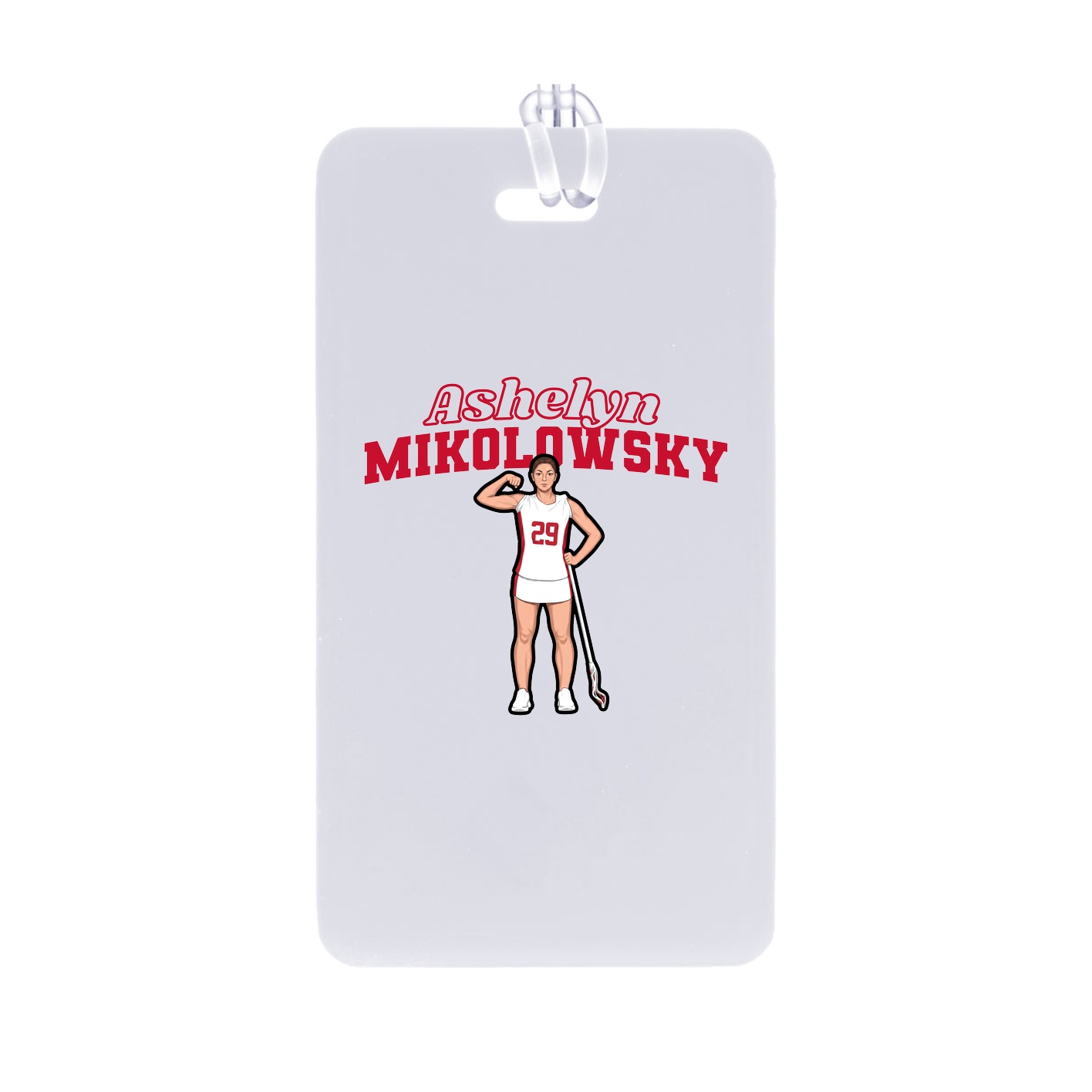 Bag Tag — Name Arch in Classic