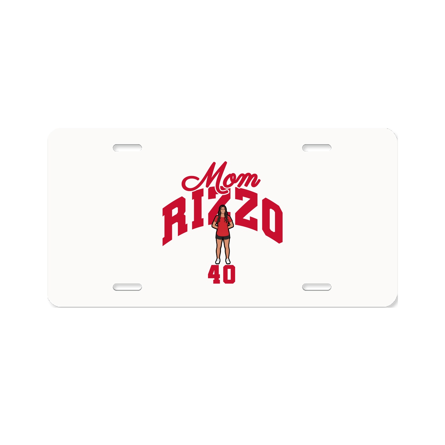 License Plate — Mothers Day Arch in Classic