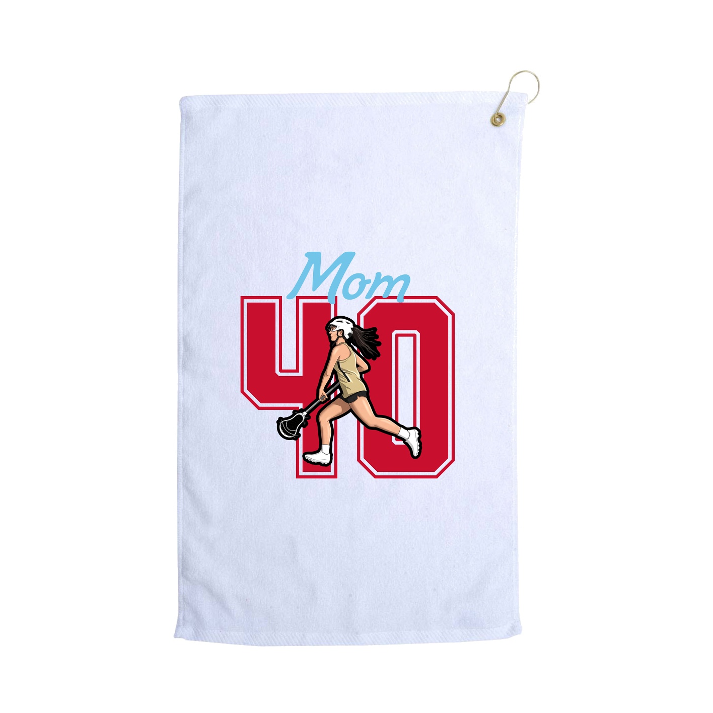 Golf Towel — Mothers Day Shirsey in White