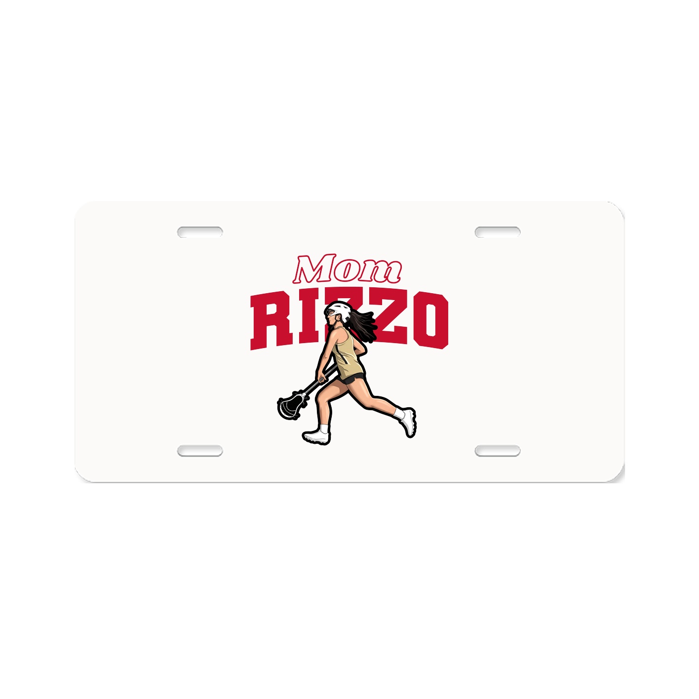License Plate — Mothers Day Block in Classic